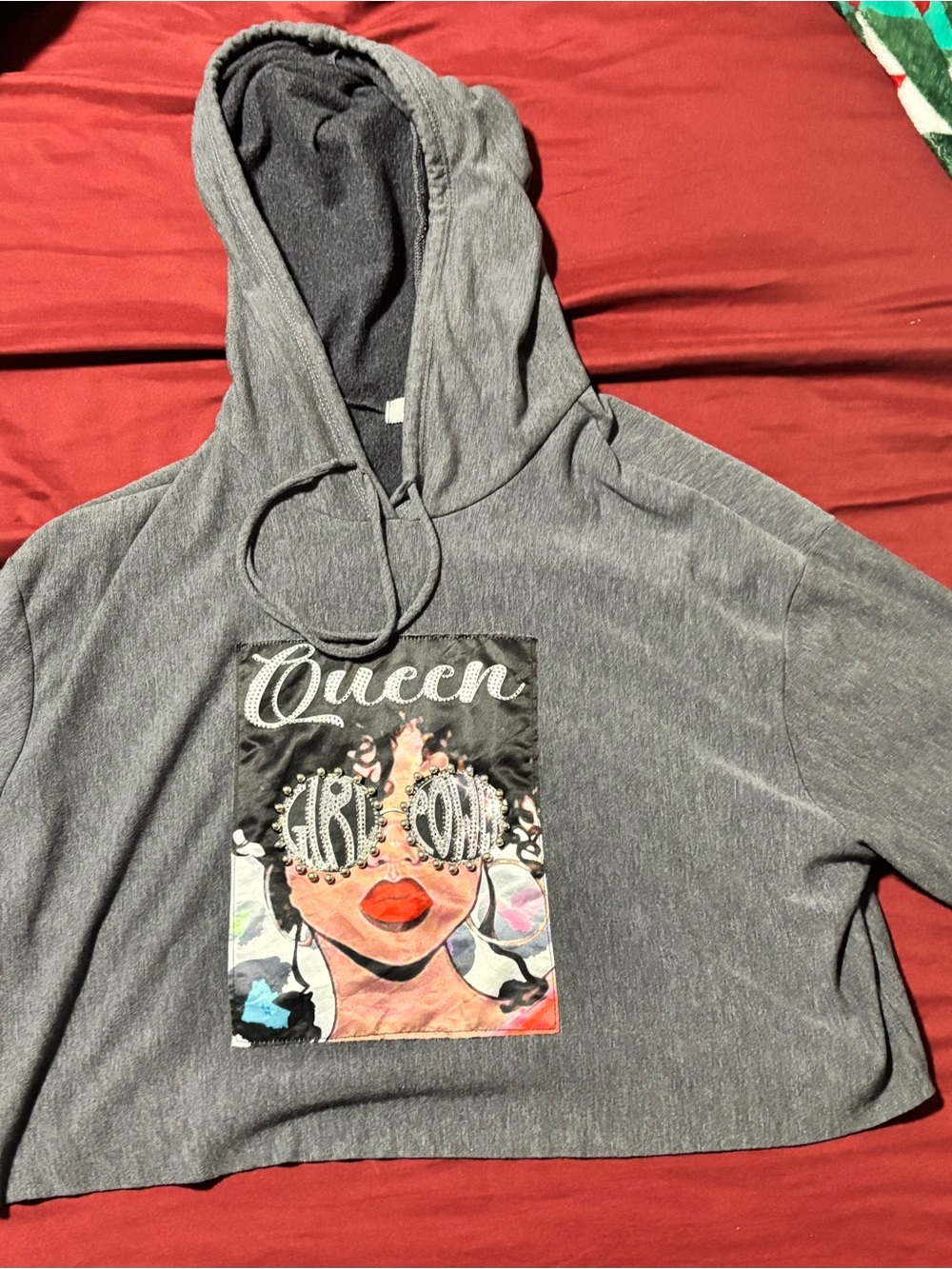 TeenBell Gray Hooded Sweatshirt